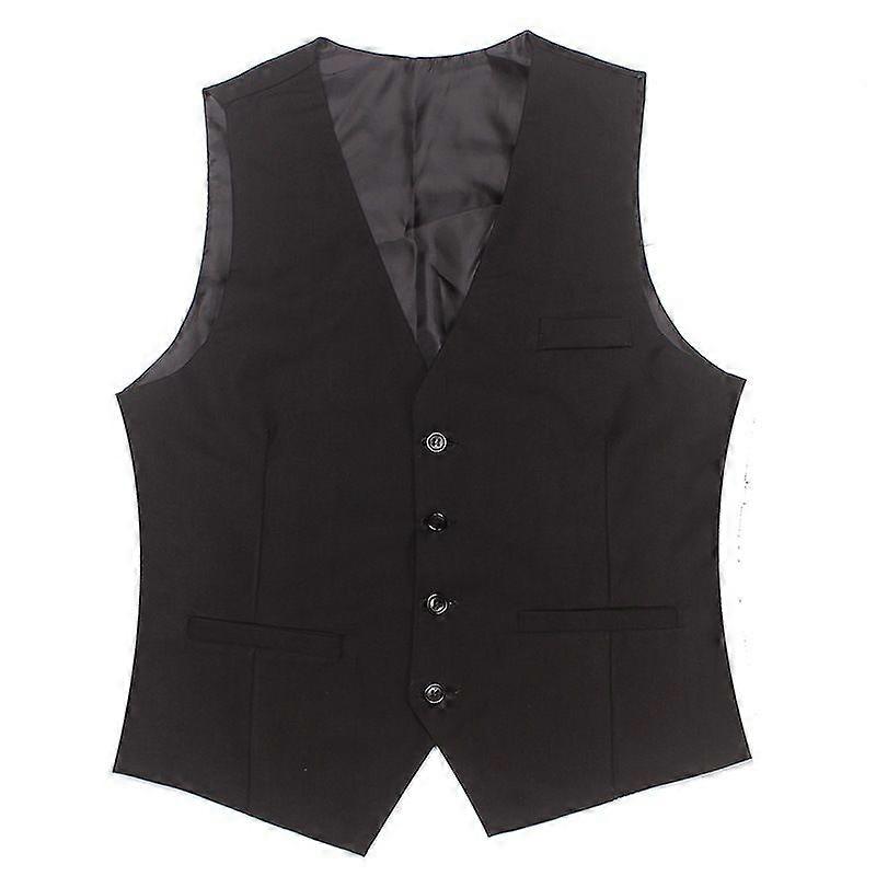 Herren Formeller Anzug Weste Anzug Weste Business Best Man Kleidung Gruppenkleid