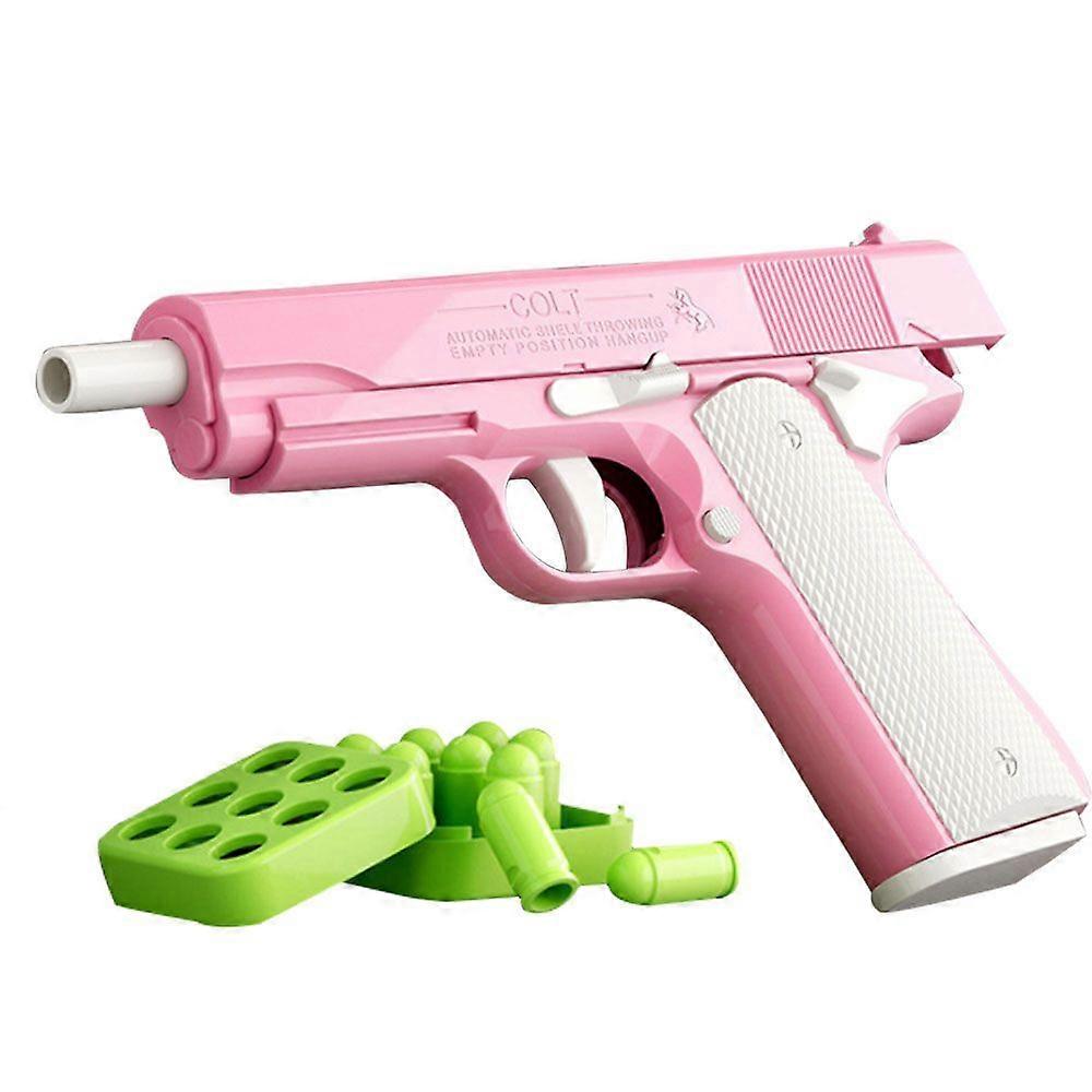 Children's Toy Guns Continuous Fire Shell Throwing Model Toy Guns Non-Firing Toy Guns