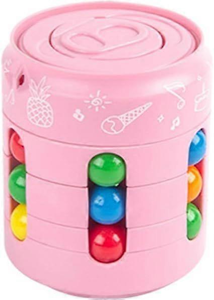 Decompression Rotating Magic Bean Toy Magic Puzzles Beads Magic Cube Fingertip Toys Desk Toy,Fidget Spinner Magic Cube Toys Educational Stress Relieve