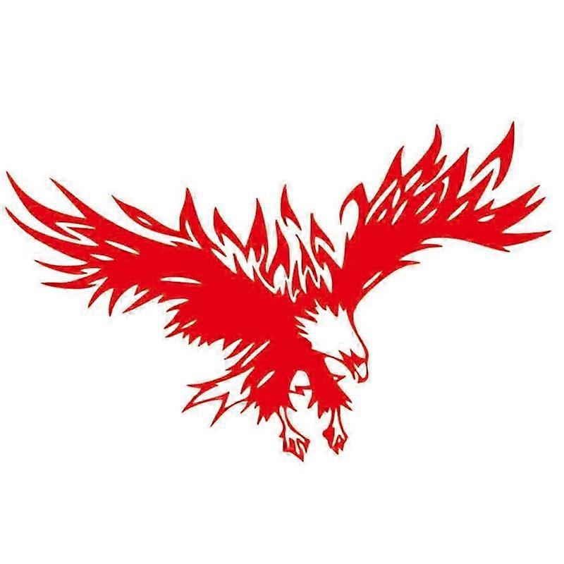 Cool Flying Eagle Pattern Car Sticker Creative Car Hood Decor Hood Styling Decals