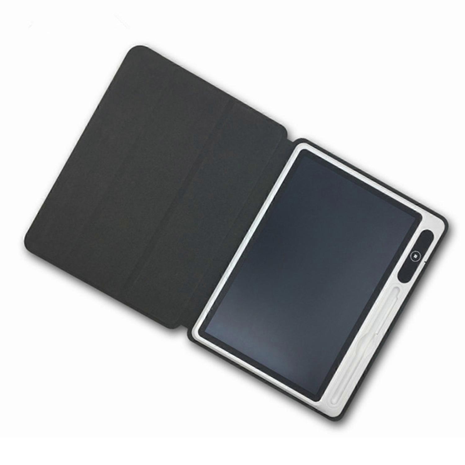 LCD Writing Tablet 10.1 Inch Doodle Drawing Pad Business Handwriting Board with PU Cover Magnetic St