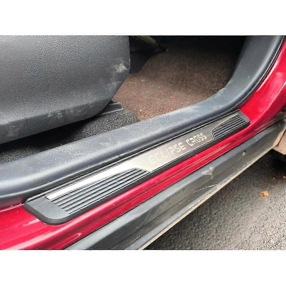 For Mitsubishi Eclipse Cross Accessories Car Door Sill Rear Bumper