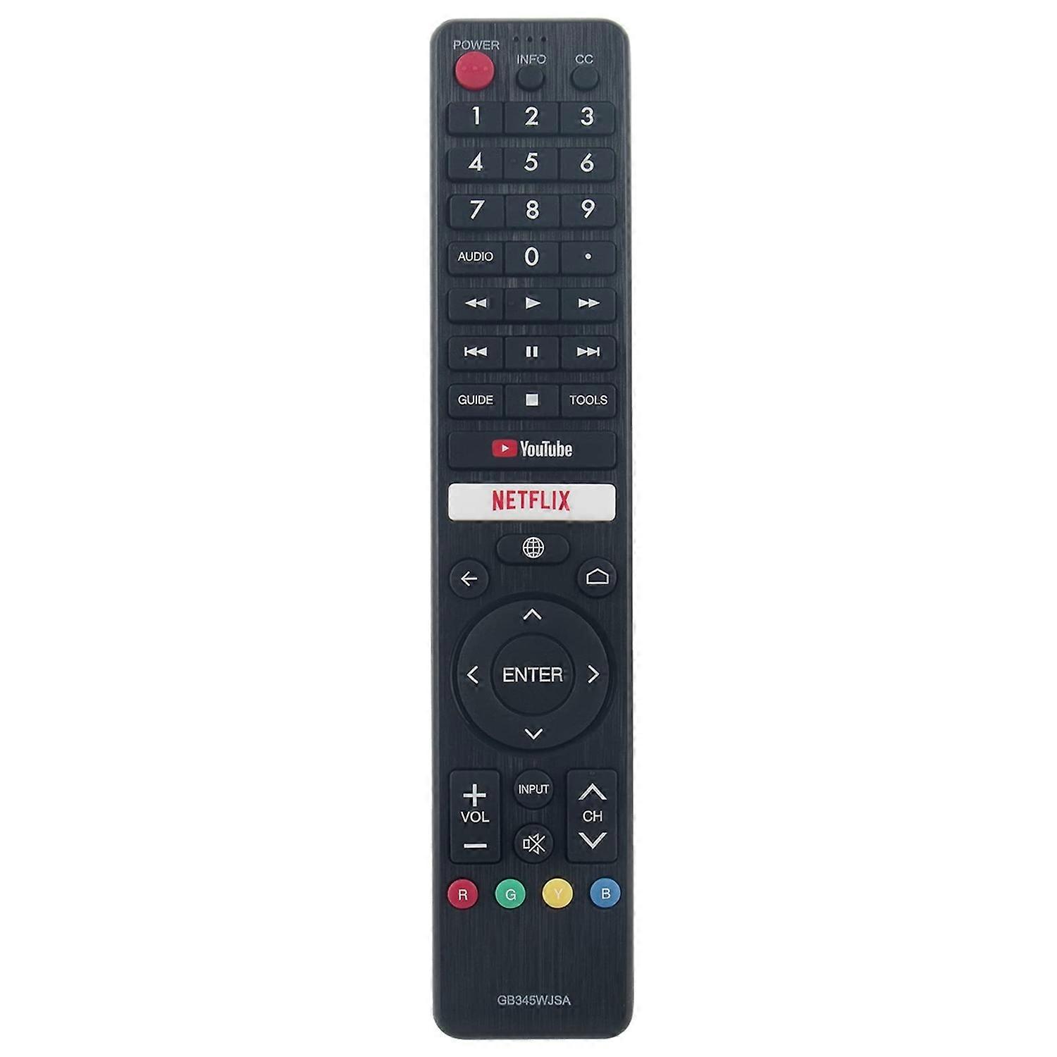 GB345WJSA For Sharp Television Plastic Remote Control TV Replacement Remote