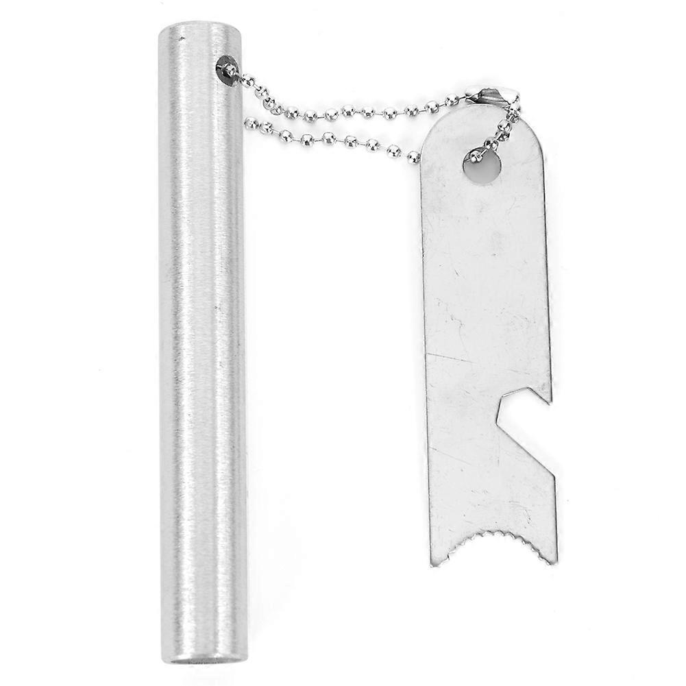 Magnesium Block Flint Fire Starting Kit with Stainless Steel Scraper for Wild Camping