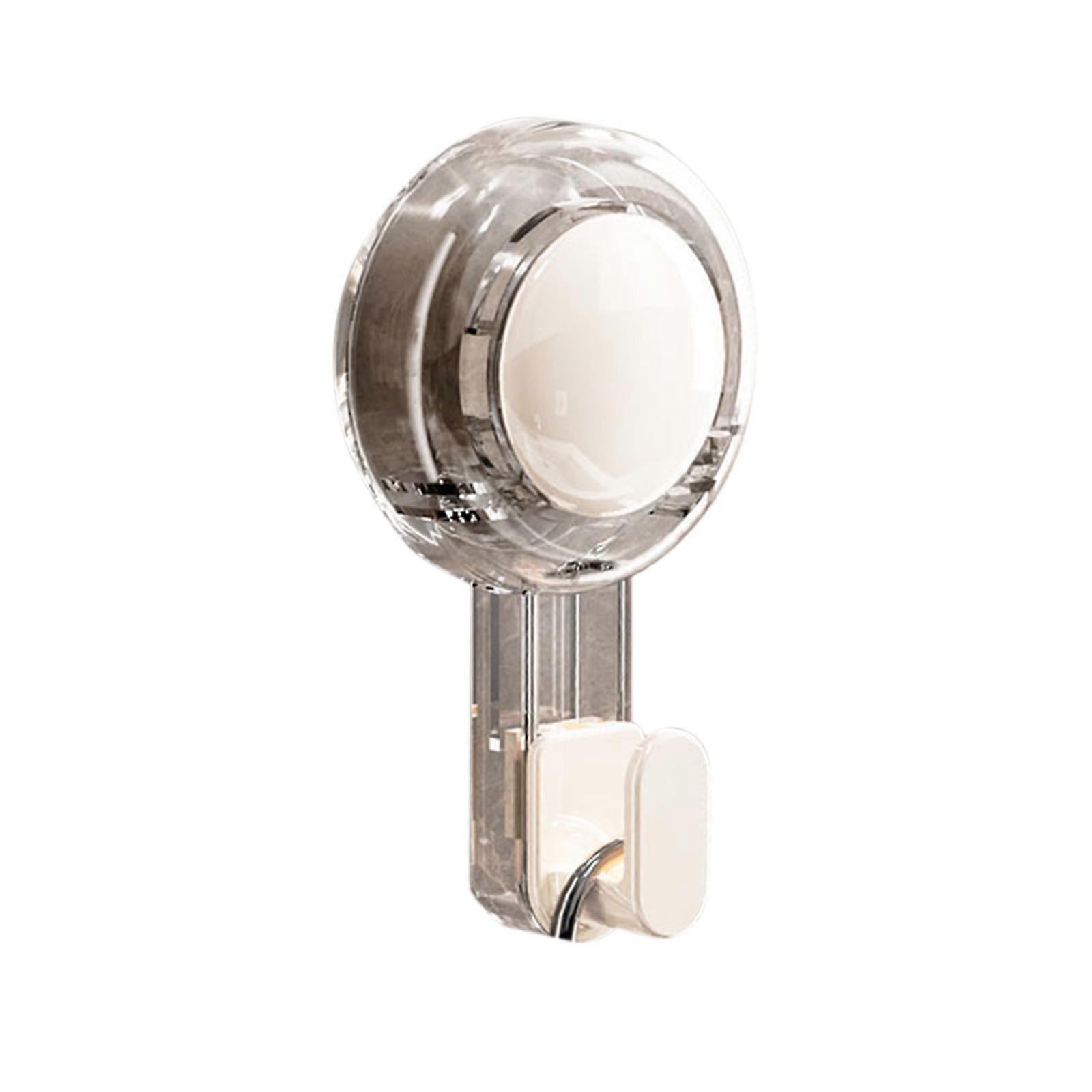 Suction Cup Hooks Vacuum Adhere Hooks Strong Load-Bearing Non-Marking Household Adsorption Mobile Kitchen Multifunctional Hole- Hooks