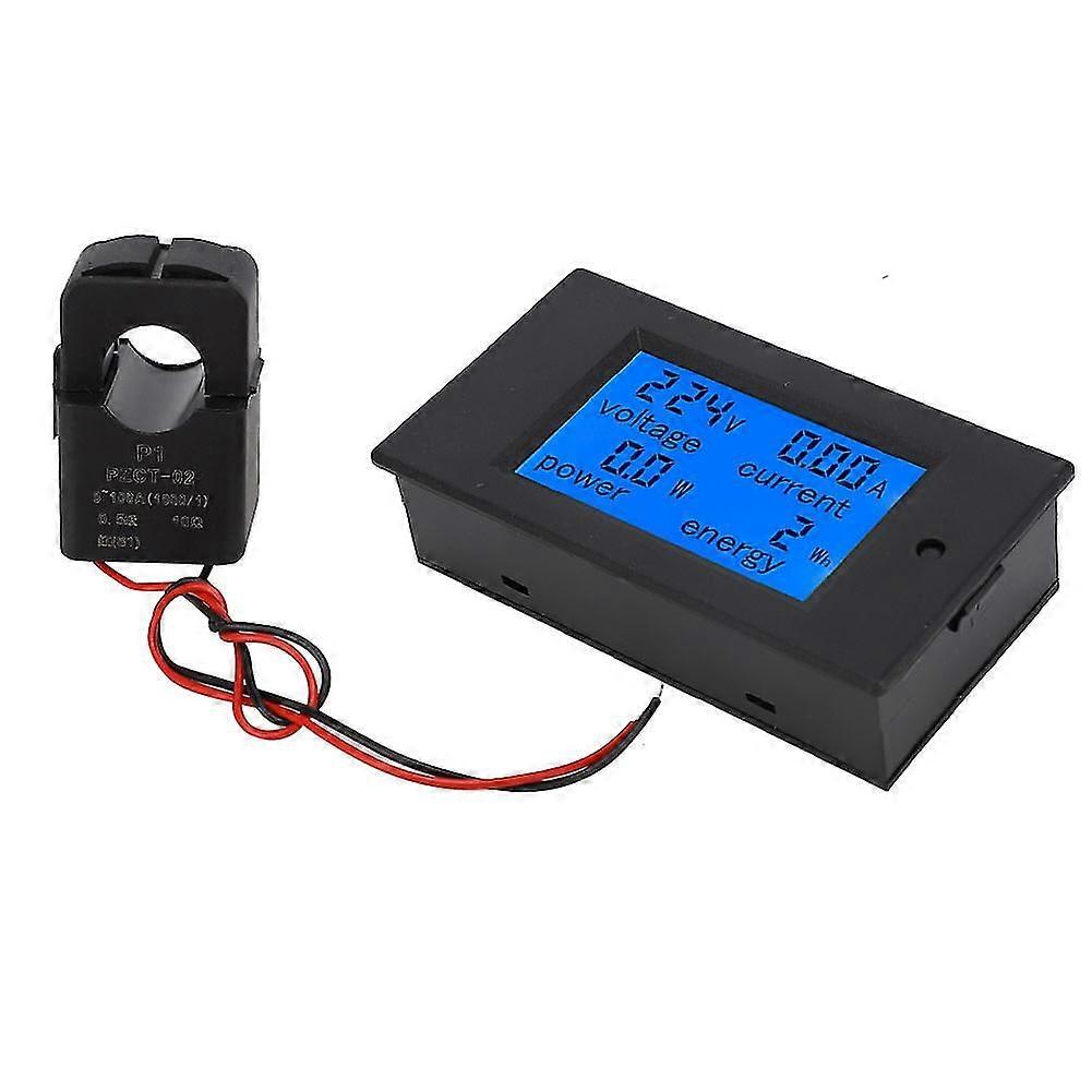 Multifunctional Digital Display Power Monitor Voltage Current Energy Multimeter(PZEM-061 (Split Core Transformer) )