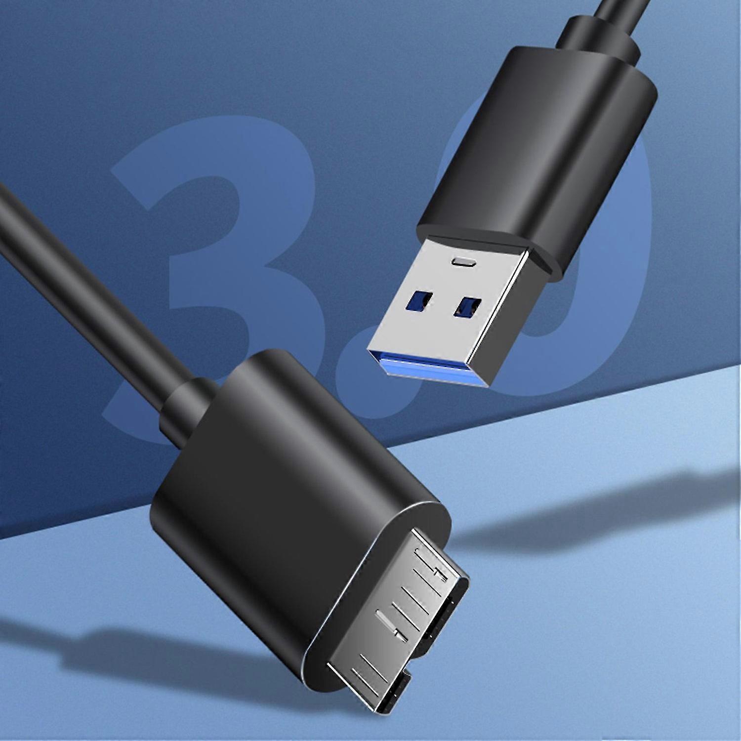 Hard Drive Cable Stable Plug Play PVC USB 3.0 to Micro B Adapter Line for Samsung Note