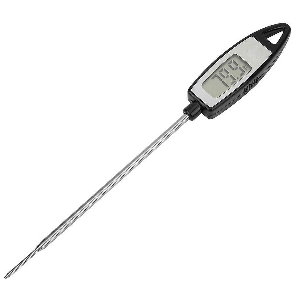 Probe Type Digital Food BBQ Barbecue Thermometer with Instant Read LCD Display and Stainless Steel Probe for Accurate Temperature Measurement