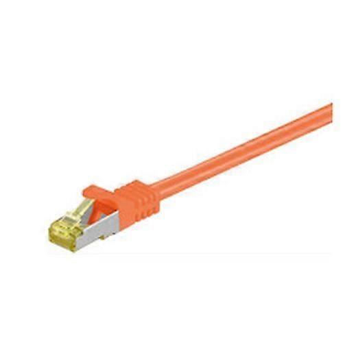 Microconnect Cat7 S-FTP network cable 0.25m - Orange