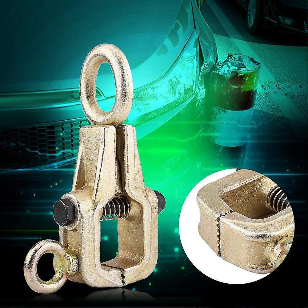 5 Ton Top & Straight 2 Way Self Tightening Frame Grips Auto Body Repair Pull Clamp