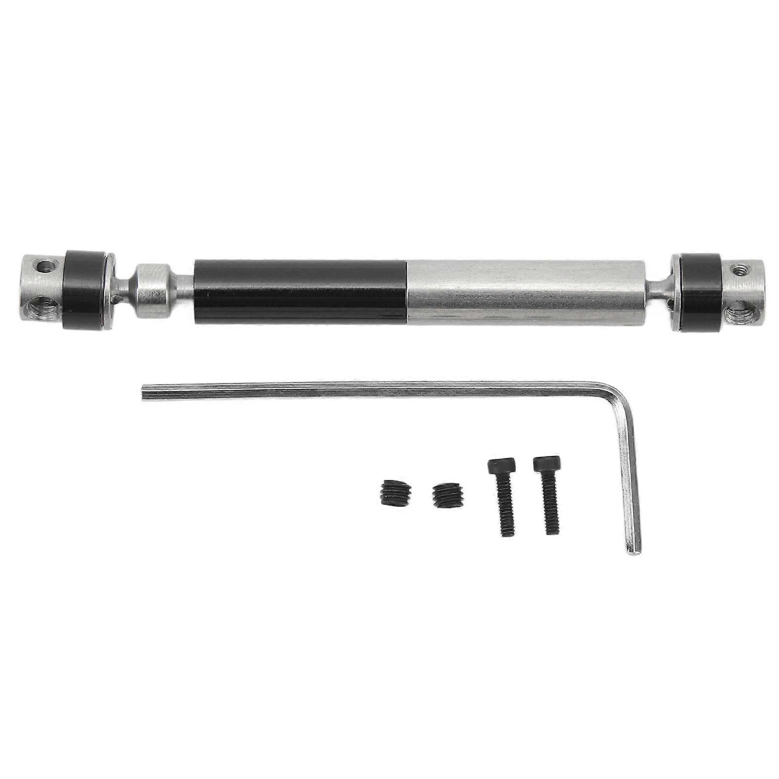 RC Car Drive 65 إلى 78mm عالية القوة الصلب الألومنيوم مركز نقل عمود النقل للمحوري SCX24 1/24