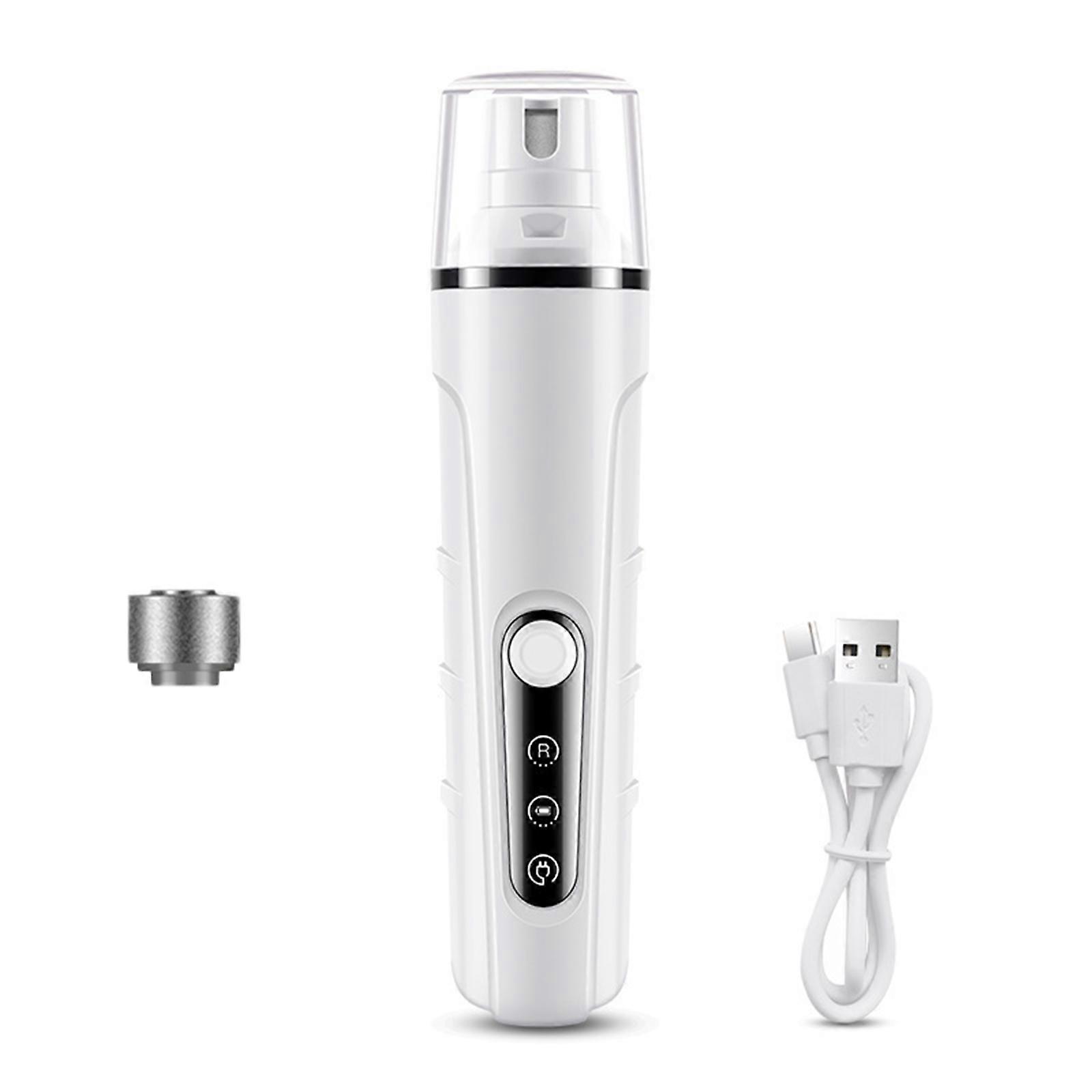 Rechargeable Dog And Cats Nail Trimmer Quiet Operations Replaceable Grinding Head For Various Pet Applicable Home Use