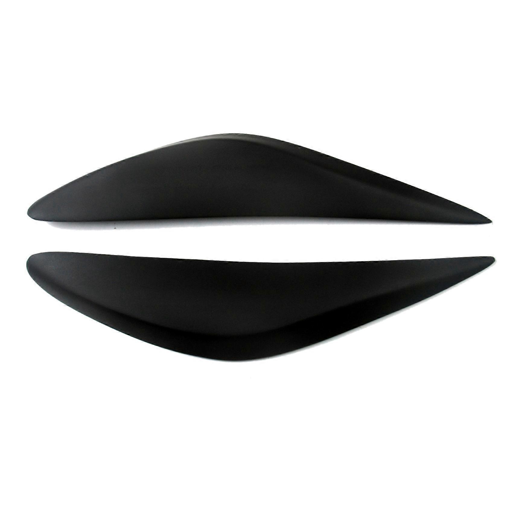 Car Headlight Eyebrows Eyelids Stickers Trim Cover Headlight Lid