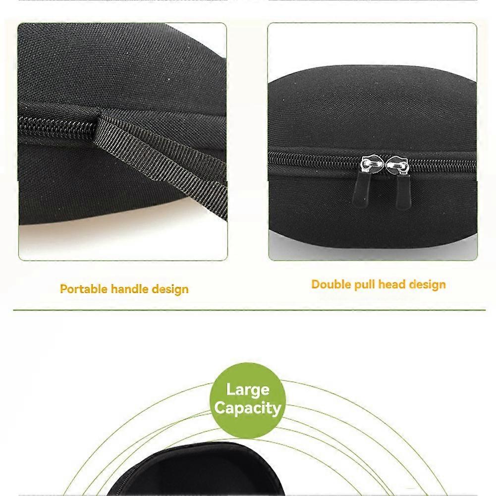 Headphone Case for Protecting Your Headphone Black Ordinary