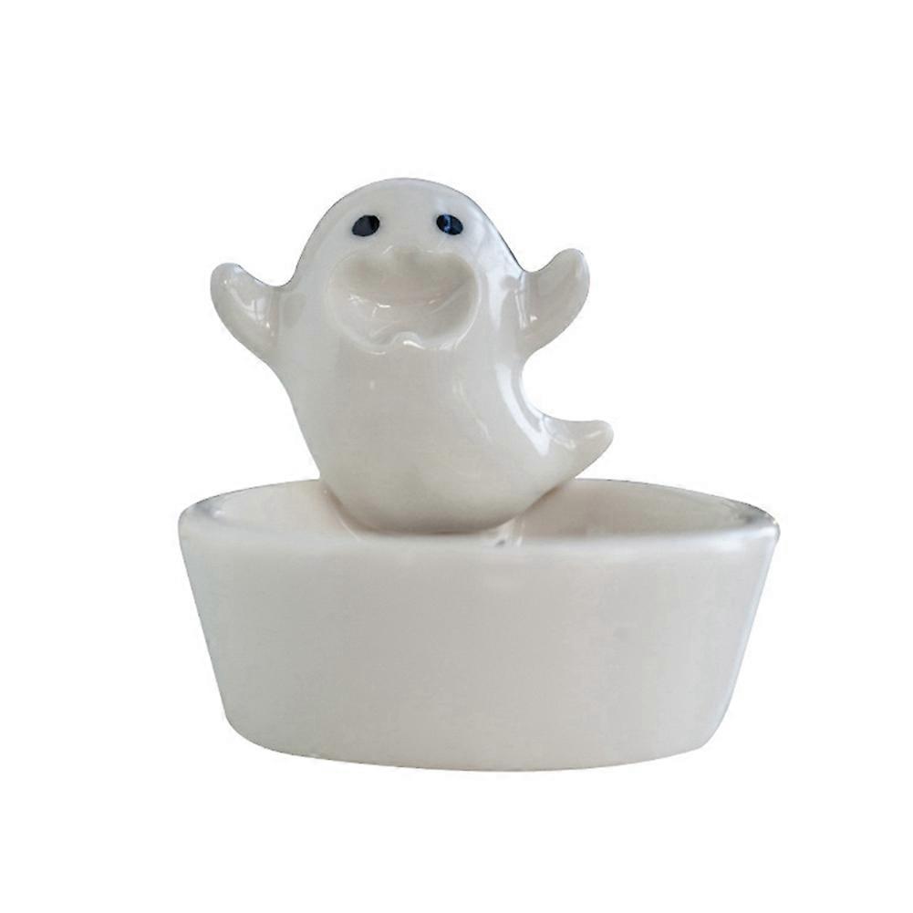 Candle Holder, Ghosts Campfire Flicker Flame Halloween Nightlight