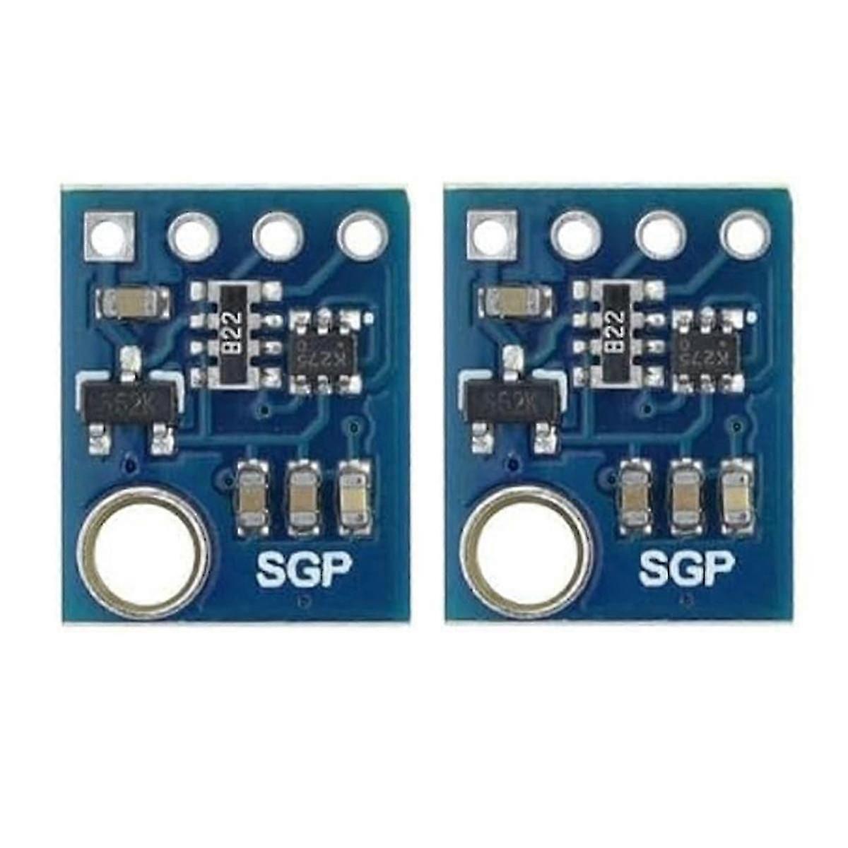 2Pcs - SGP40 SGP40 TVOC ECO2 CO2 Carbon Dioxide Sensor Formaldehyde, Air Quality Monitoring Sensor