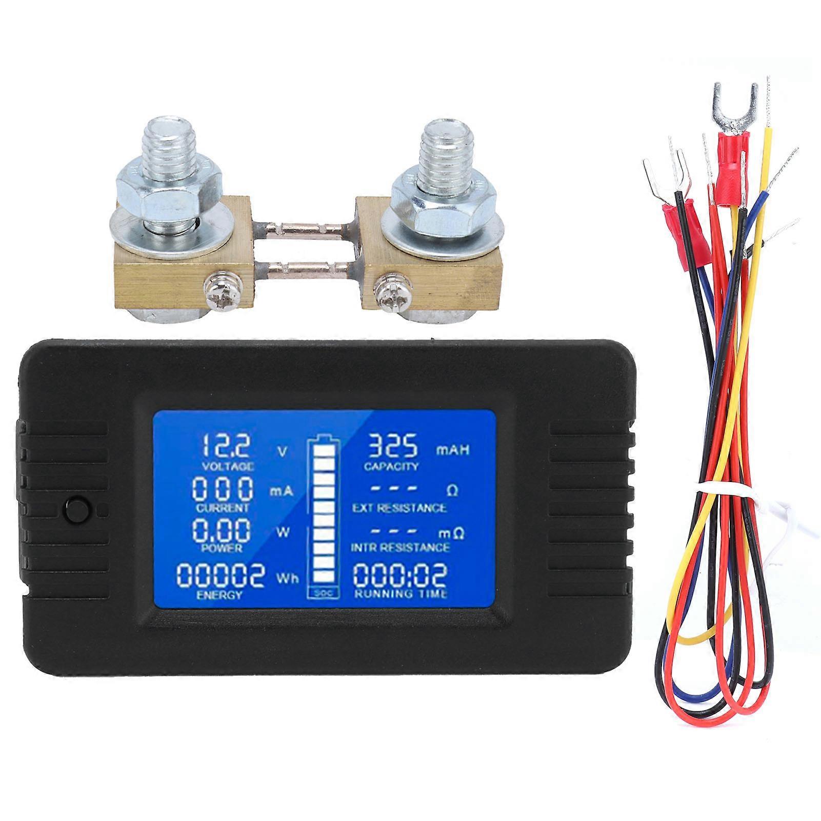 Multifunctional Battery Tester Checker DC Voltage Current Power Battery Capacity Meter