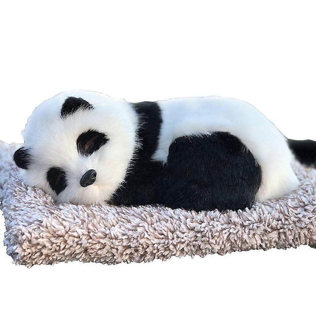 Simulare Câini de pluș Auto Ornament Sleeping Dog jucărie drăguț tabloul de bord Puppy Cadouri