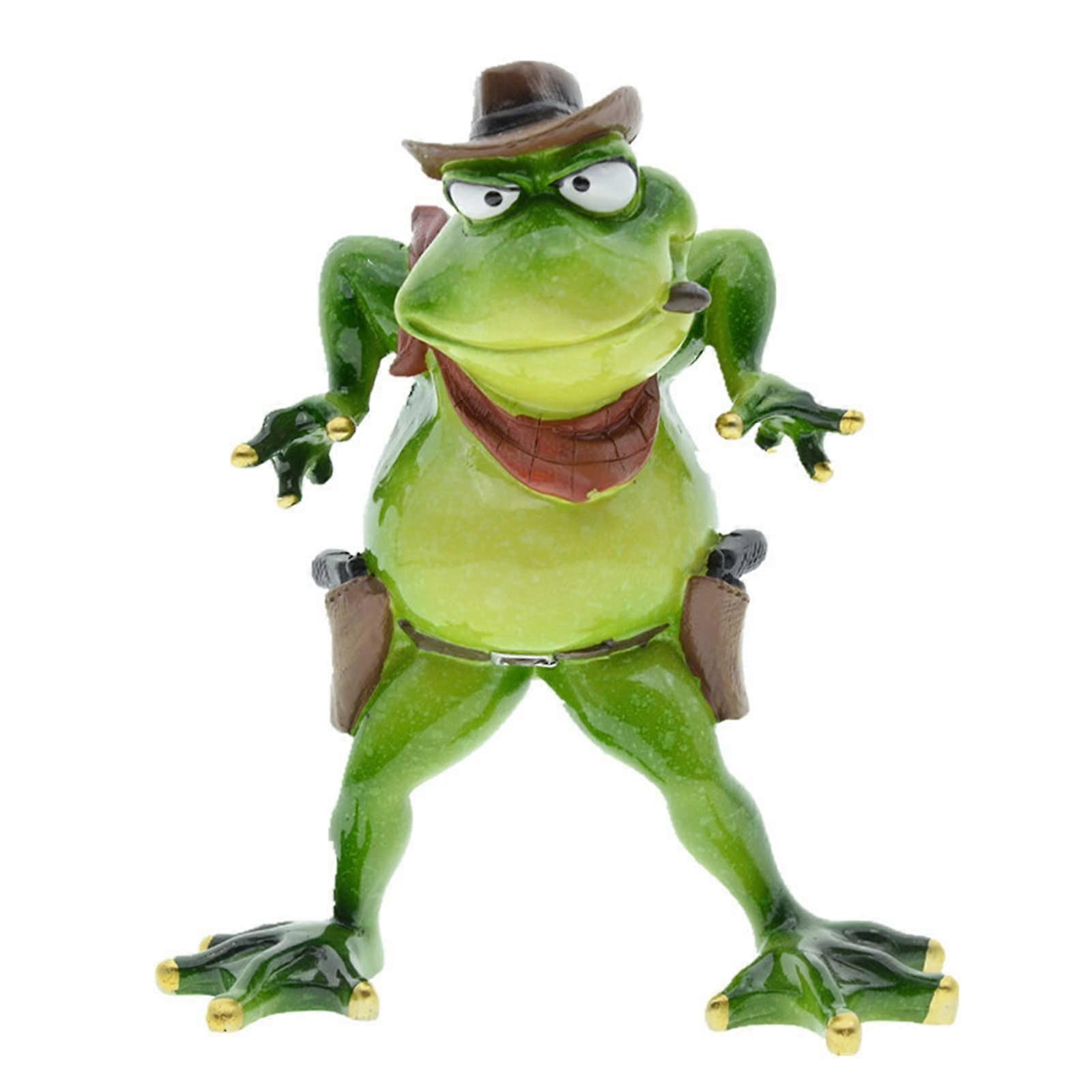 Frog Figurines for Indoor Outdoor Decoration