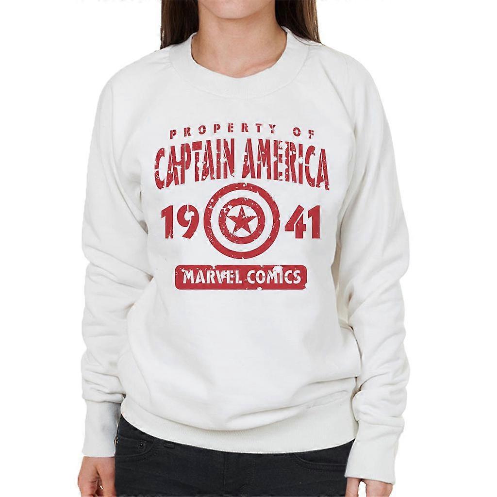 Marvel Comics Eigendom Van Captain America 1941 Dames Sweatshirt