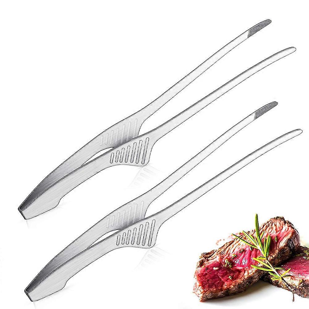 Kitchen Clamps, Non-Slip Tongs, Long Handle