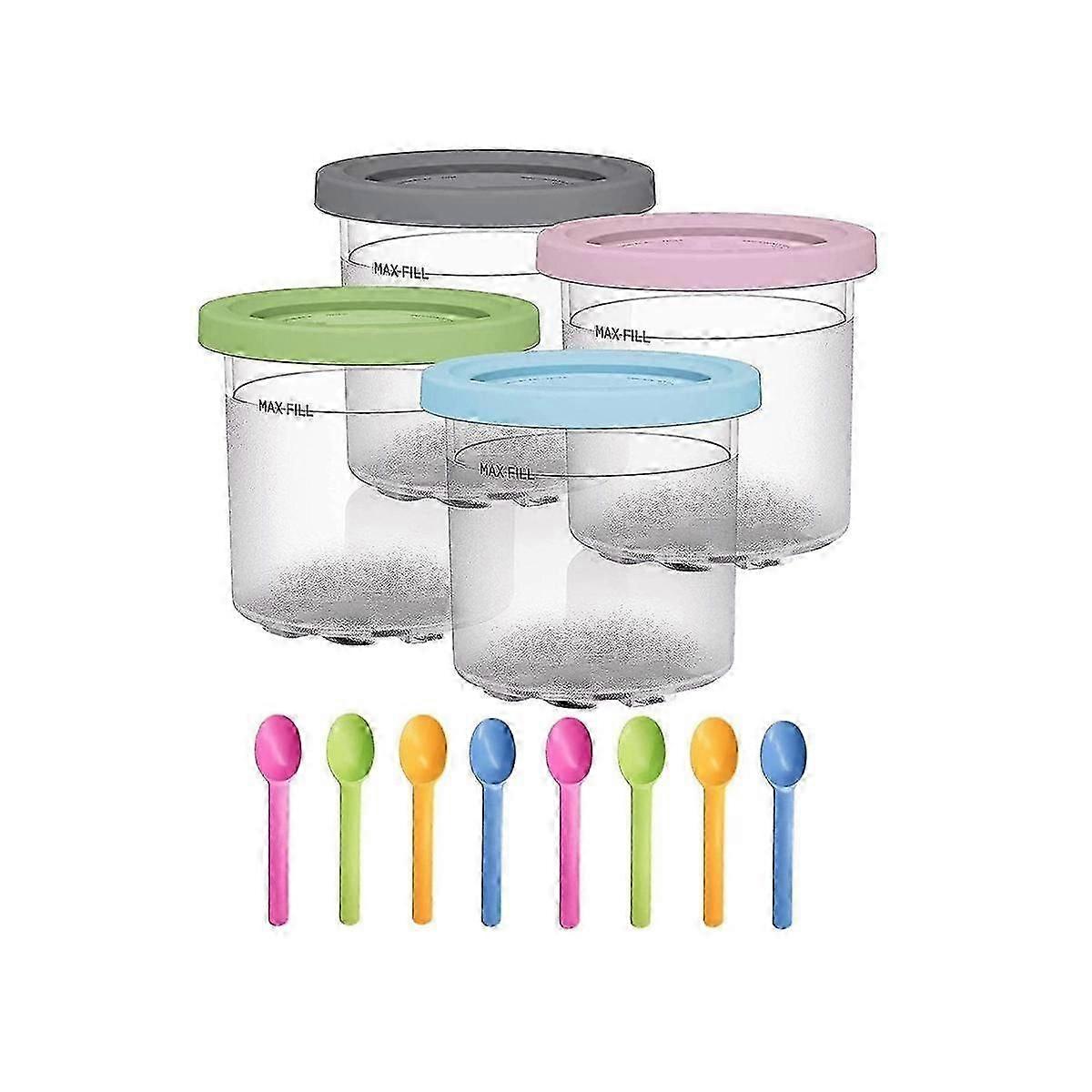 Ice Cream Jar Suitable for Ninja XSKPLID2CD Pints Lids Ice Cream Ice Cream Can NC299AMZ NC300S