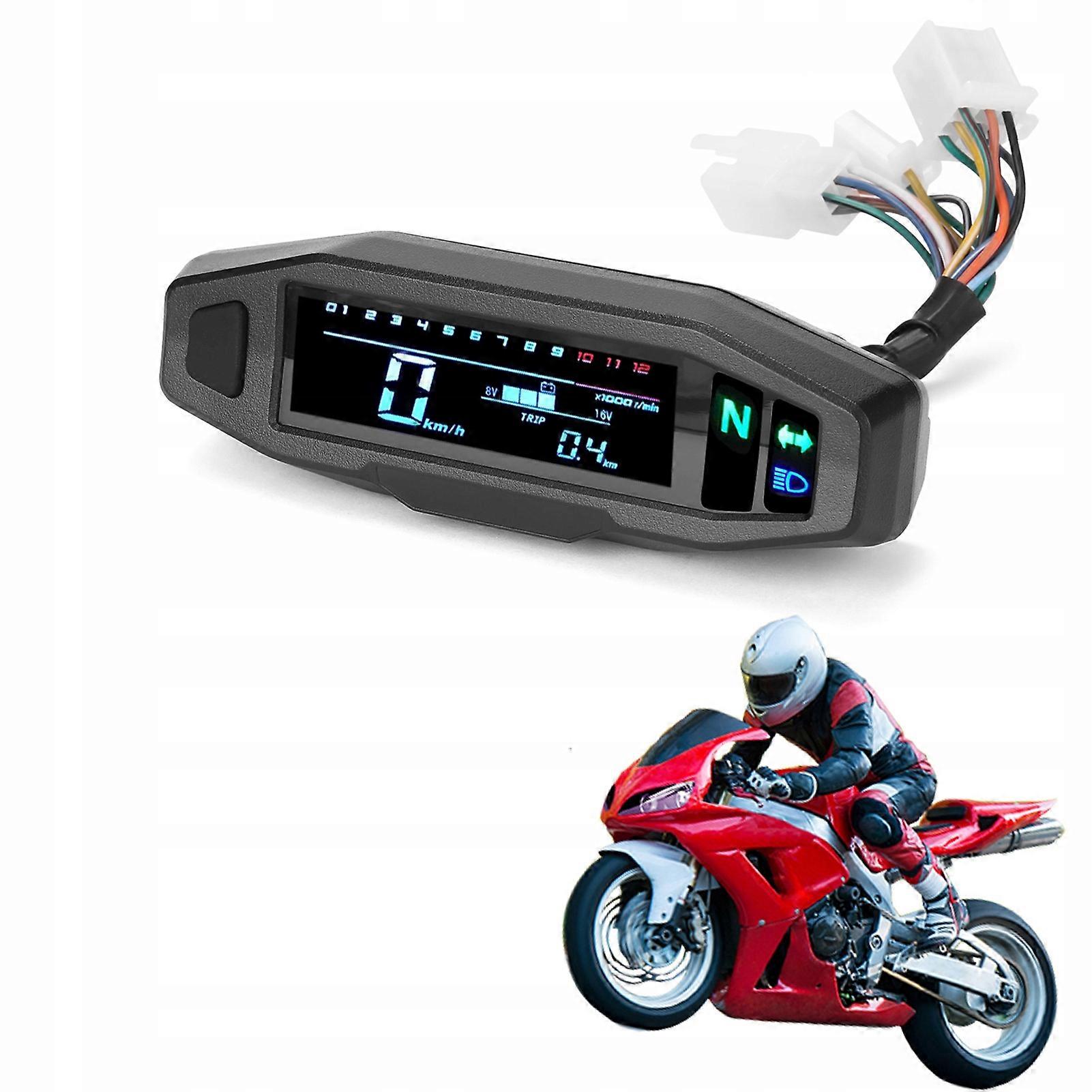 Digital Speed Counter Motorcycle Lcd