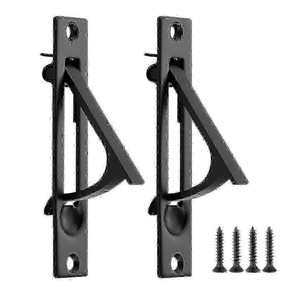 2 Pack Pocket Door Pull Solid Pocket Door Flush Edge Pull Pocket Door Handles In Matte