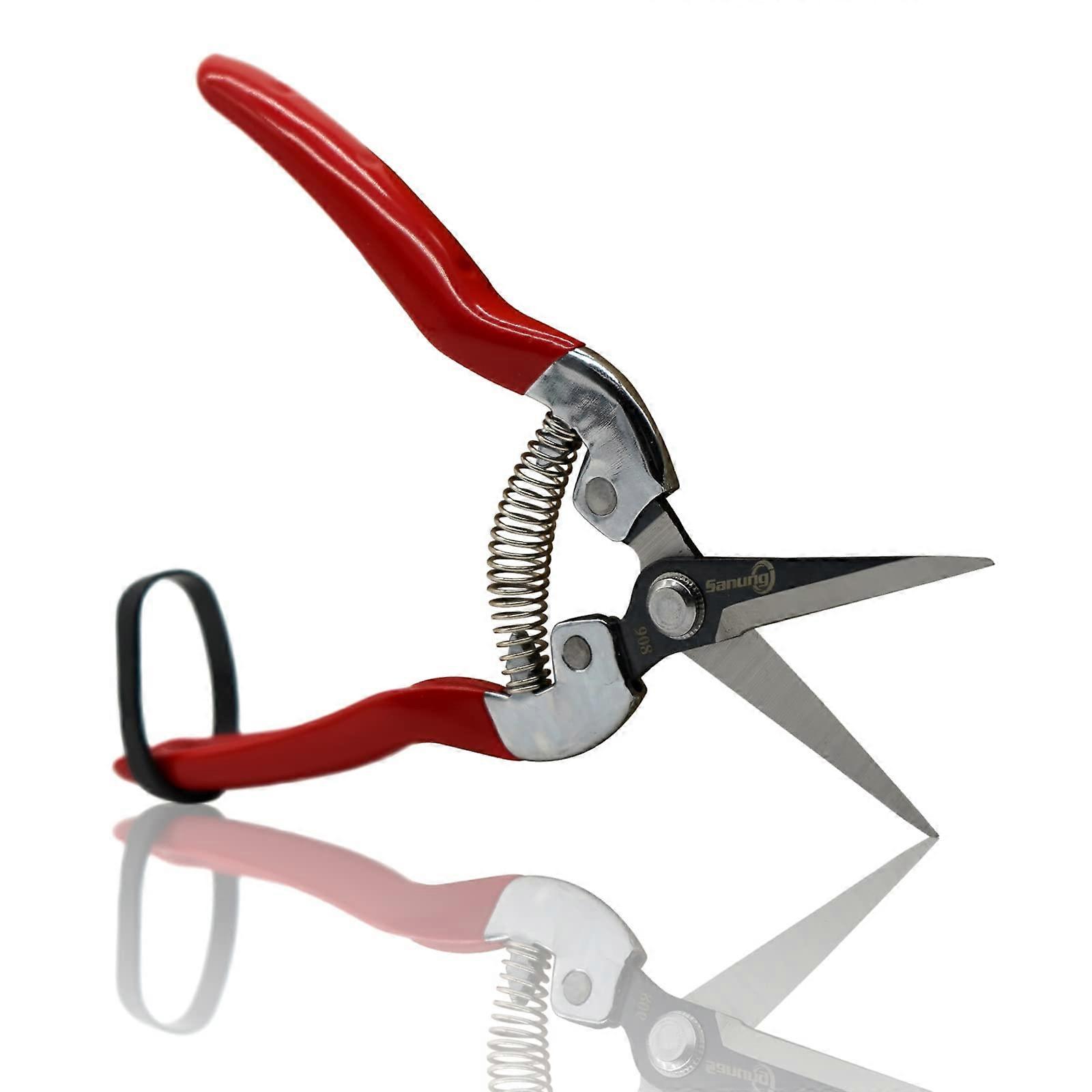 Pruning Shears Garden Tools Shears Lasting Sharp Labor-Saving for Trimming Plants Fruit Branches Shrub and Flower Suitable for Parks