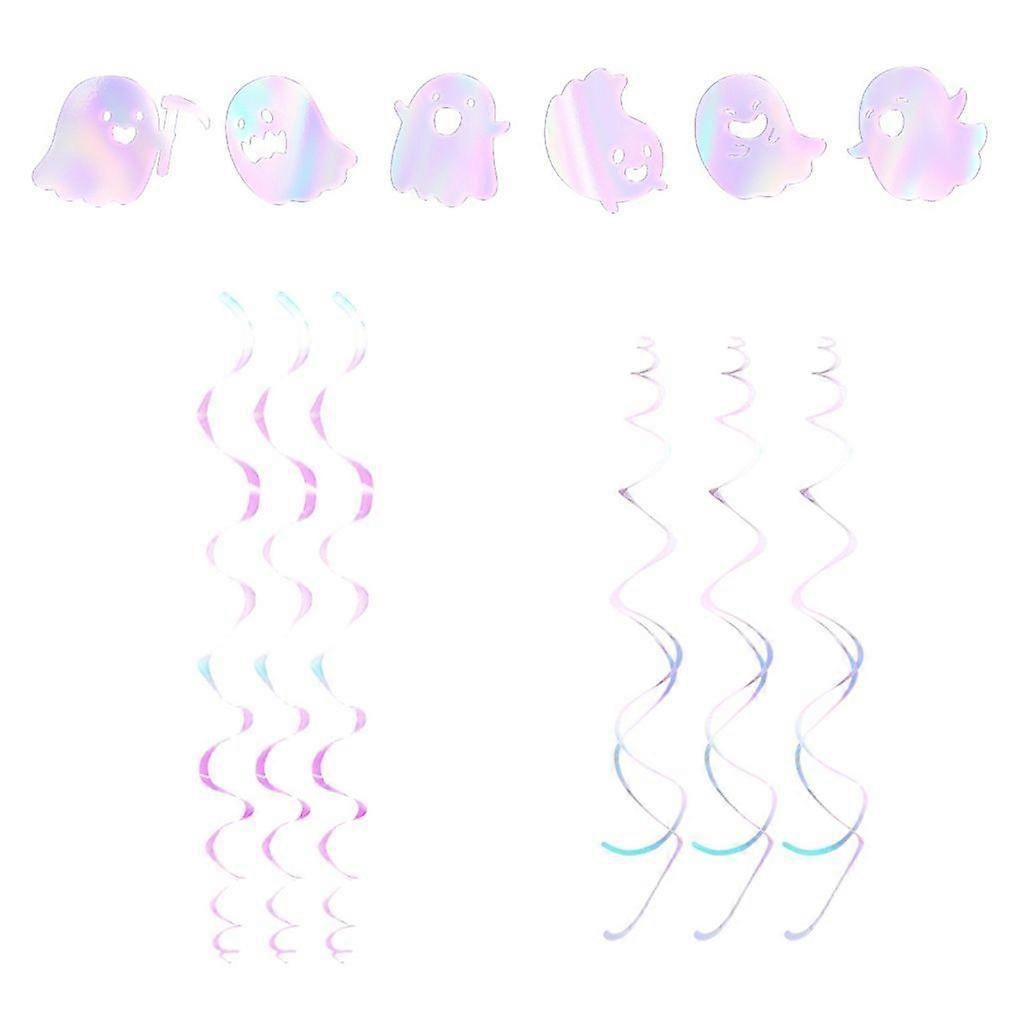 unbrand Plafond de fête suspendu ornement tourbillon serpentins joyeux décoration d’Halloween