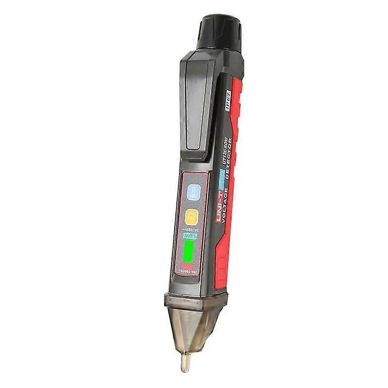 AC Voltage Detector Meter UT12E UT12M 24V-1000V Non-Contact Tester Pen Socket Volt Electric Test Pencil (UT12E)