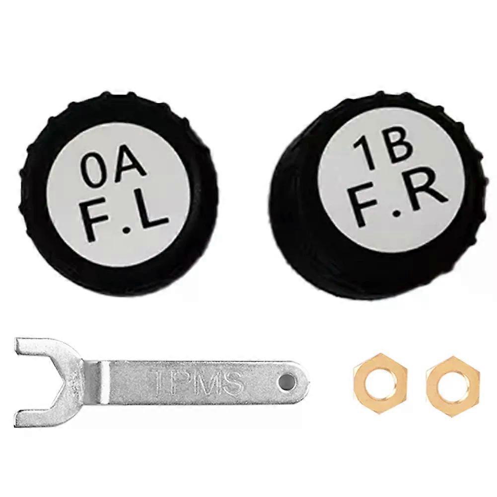 2/4Pcs Tire Safety Monitoring System Bluetooth-Compatible 50 External Tyre Pressure Sensor Motorcycle TPMS Monitoring System