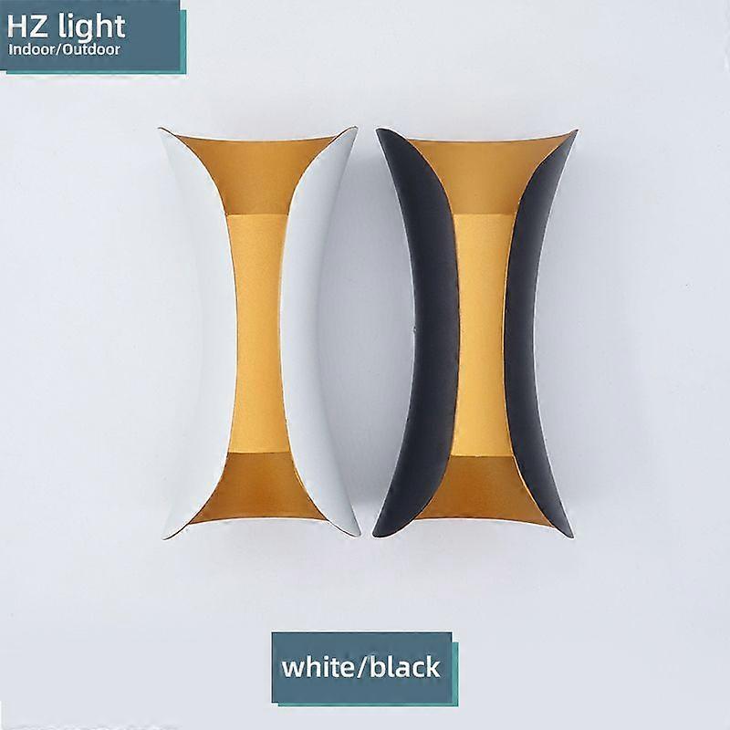 פמוטי קיר מודרניים מנורת קיר 10w, הוביל אור קיר לבן למטה אורות הרכבה על הקיר לסלון מסדרון עיצוב חדר השינה