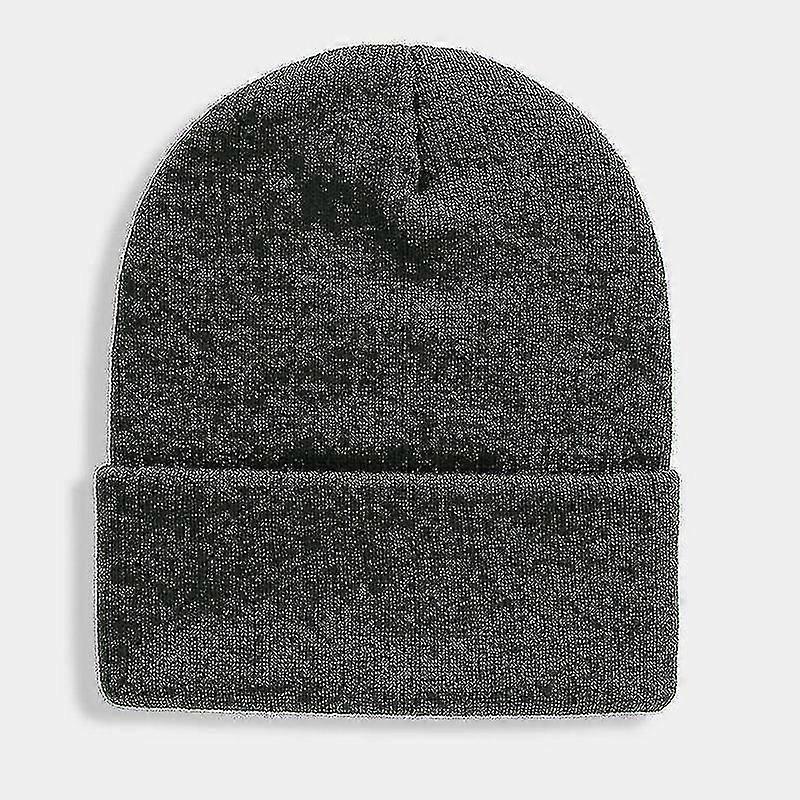 Autumn/winter Wool Blends Soft Warm Knitted Cap