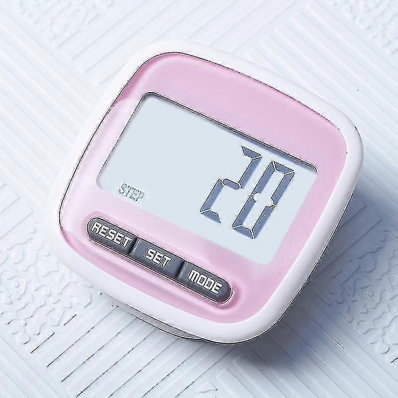 Digital Pedometer Step Movement Calories Counter Portable Multi-function For Sportrandom Color1pcs