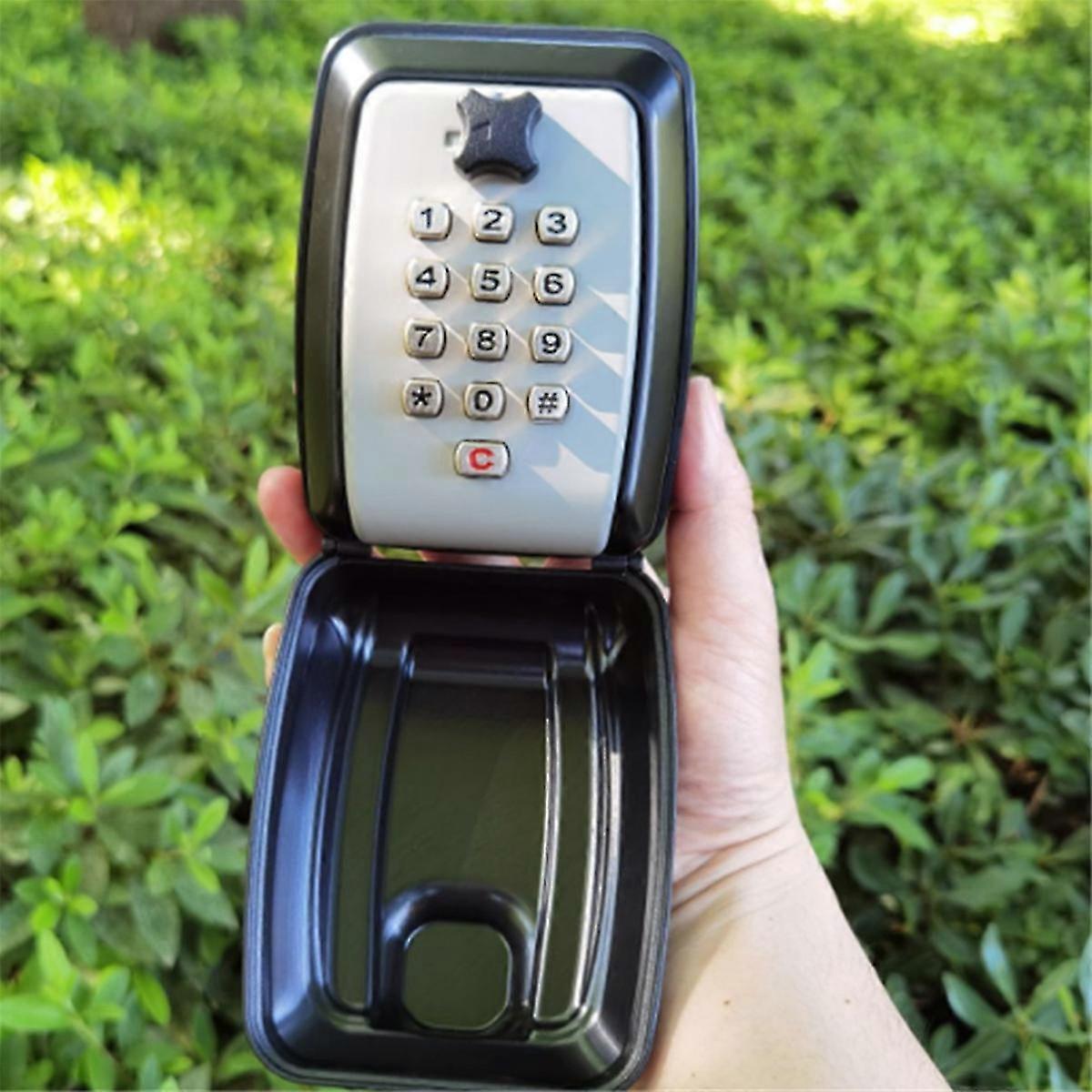 Key Box Wall Mounted Large Key Box Secure Waterproof Outdoor Key Box - FFA