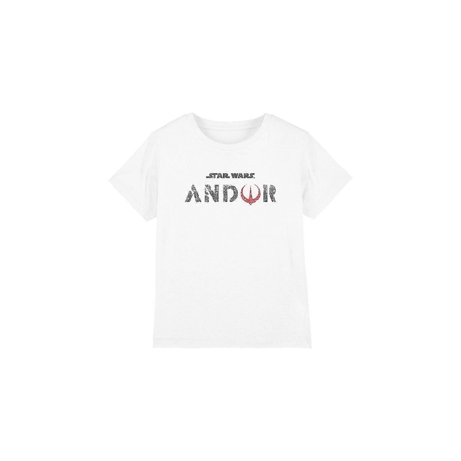 Star Wars Barn/Barn Andor Logo T-skjorte
