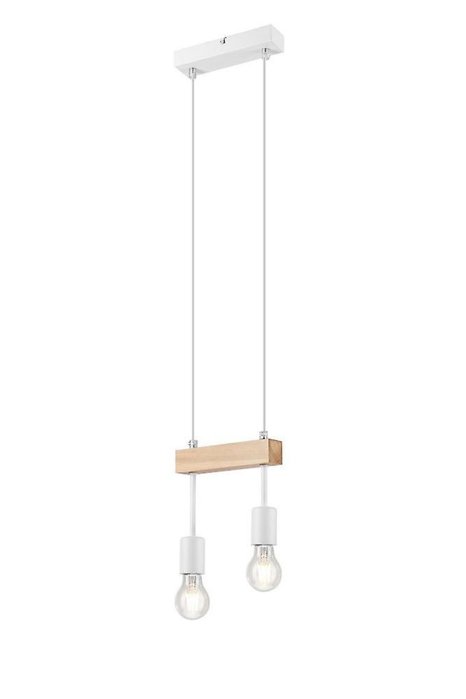 Orazio Industrial Spotlight Bar White, 2x E27