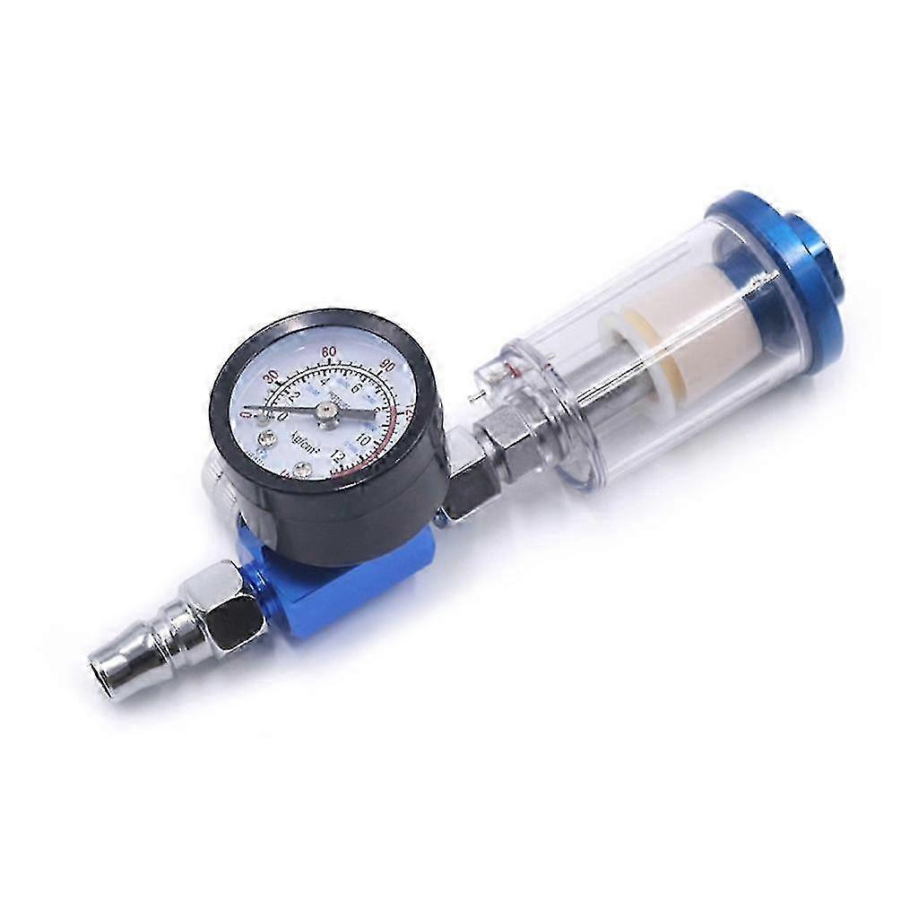 G1/4 Spraygun Air Regulator Gauges Pneumatic Tools Quick Connect Pneumatic