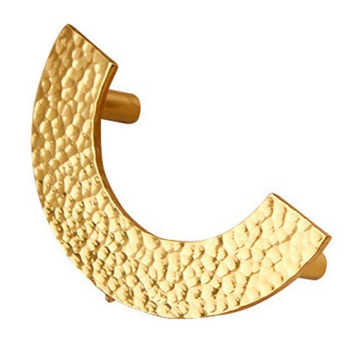 Hand-hammered semi-circular cabinet door handles B