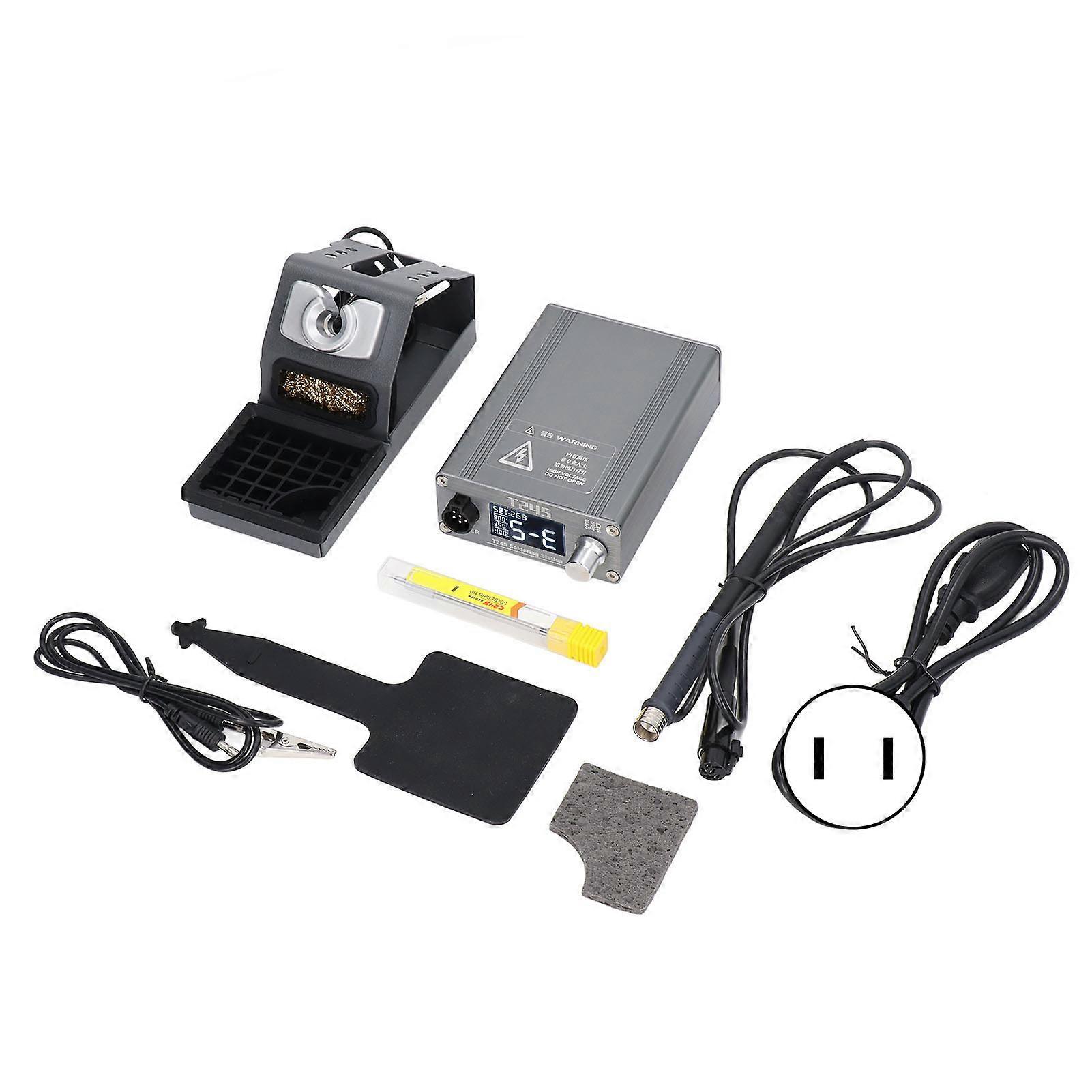 Soldering Station Metal Plastic Intelligent Constant Temperature Phone Repair Tool with LCD Display