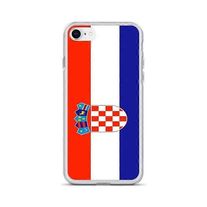 iPhone Case - Croatia Flag - Soft - Full Protection - Multicolor - Smooth
