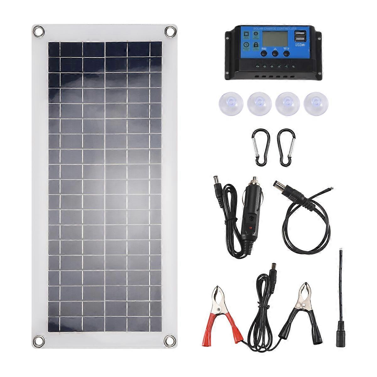 15W Solar Panel 12-18V Solar Cell Solar Panel for Phone RV A