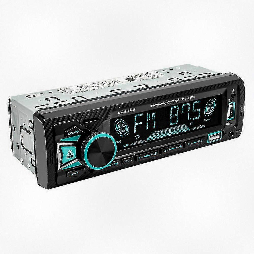 Leitor de MP3 Bluetooth para carro com suporte USB, rádio AM/FM e sistema estéreo multimídia digital