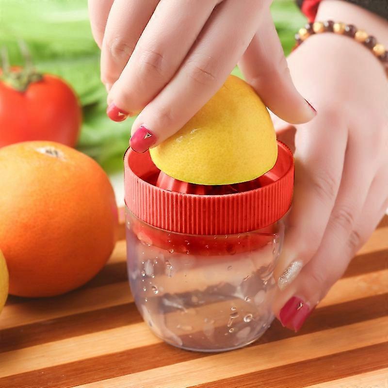 Multi-function Manual Mini Lemon Juicer with a Graduation Cup Juicer