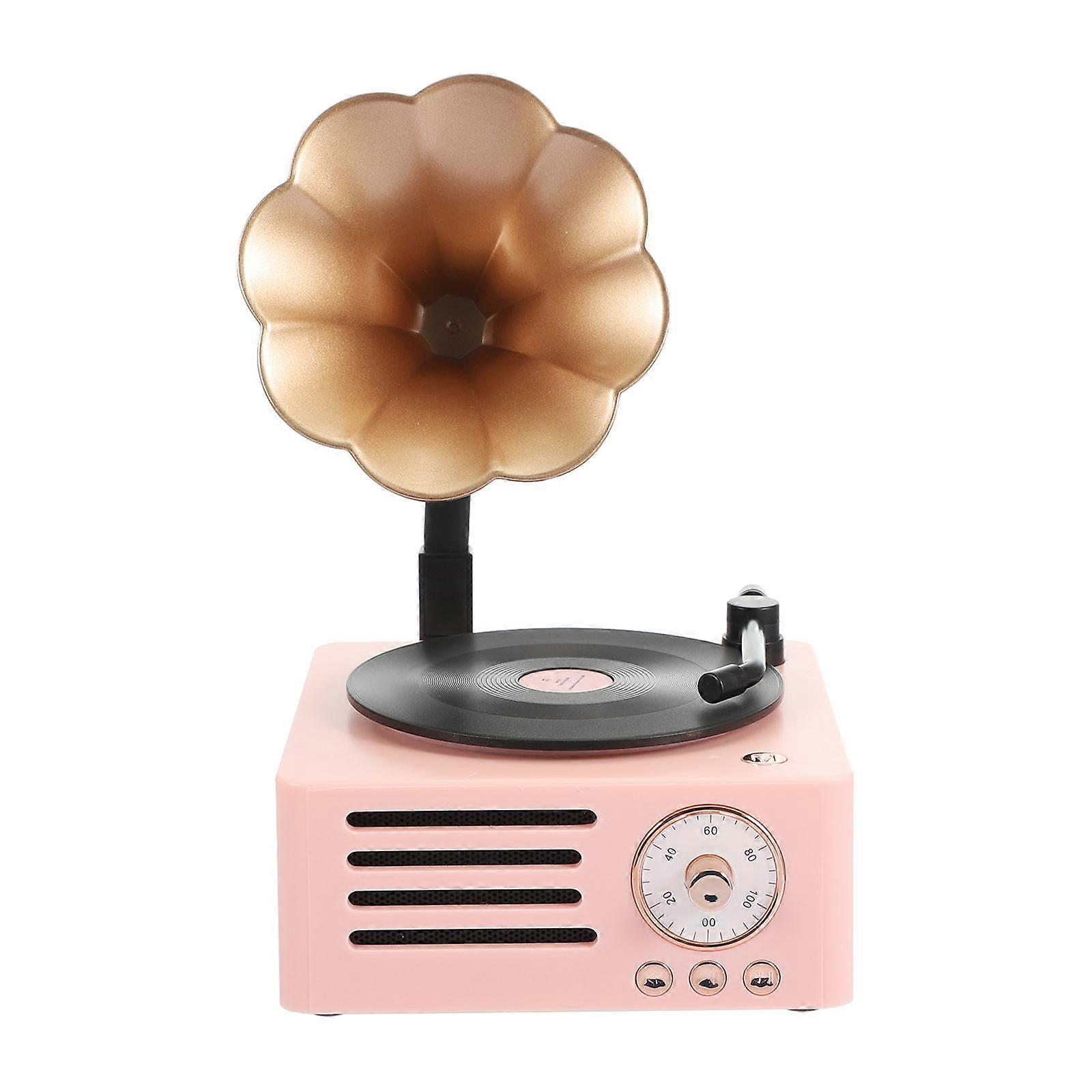 Turntable Player Bluetooth 5.0 Phonograph for Decoration