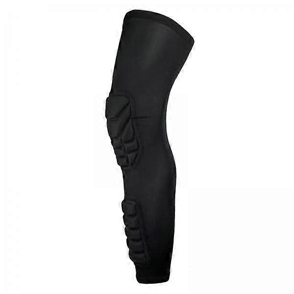 2X Protection Genou Molf Pads Compression Jambe Manchon Basketball Cyclisme noir XL