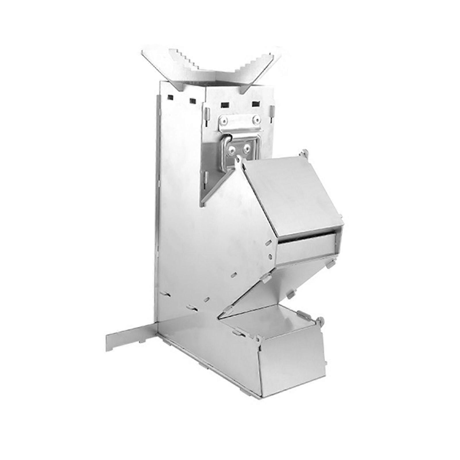 ロケット薪ストーブ軽量ストーブバックパッキングキャンプテントストーブダッチオーブンとグリルマルチカラー