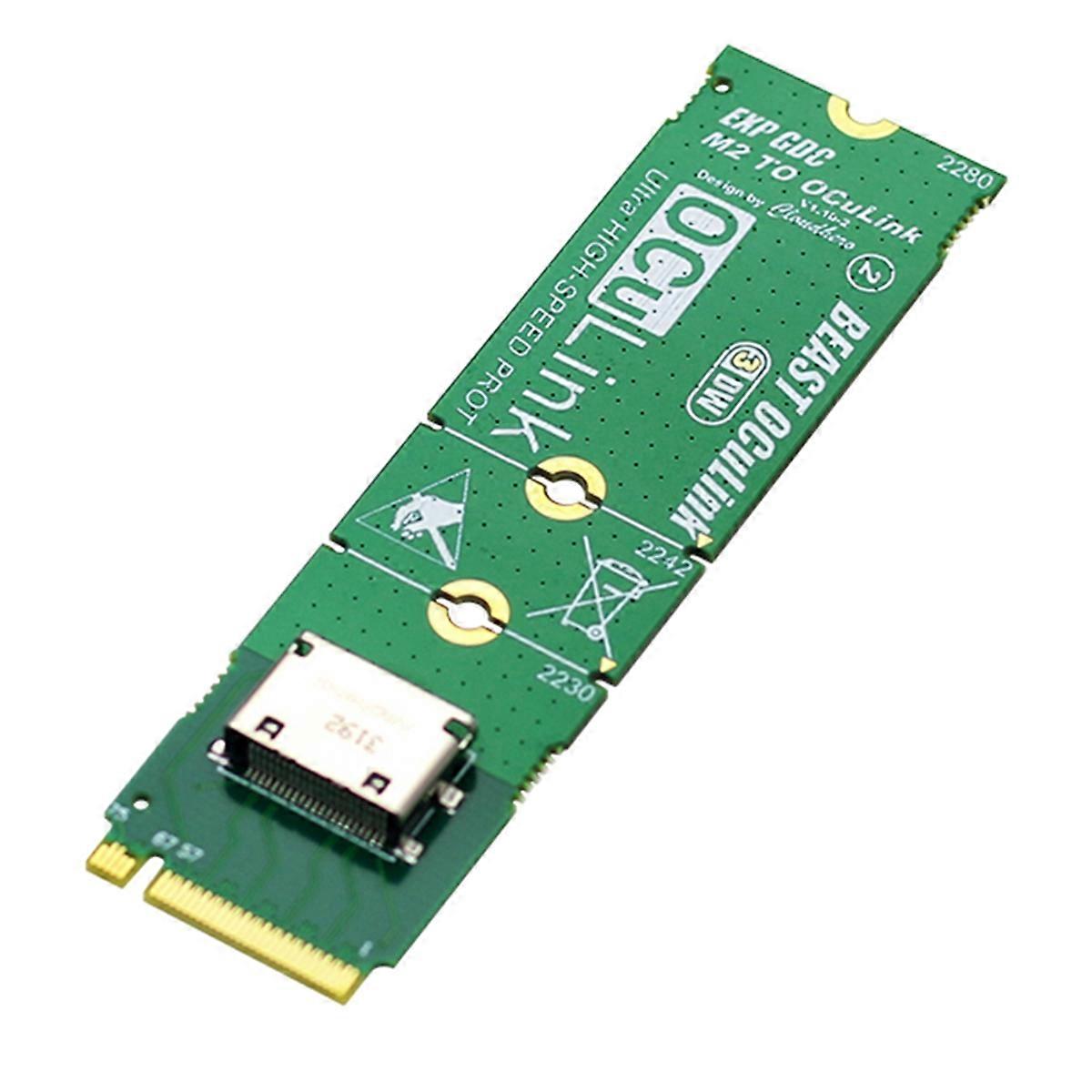 NVME M.2 M Key auf OCuLink Adapter