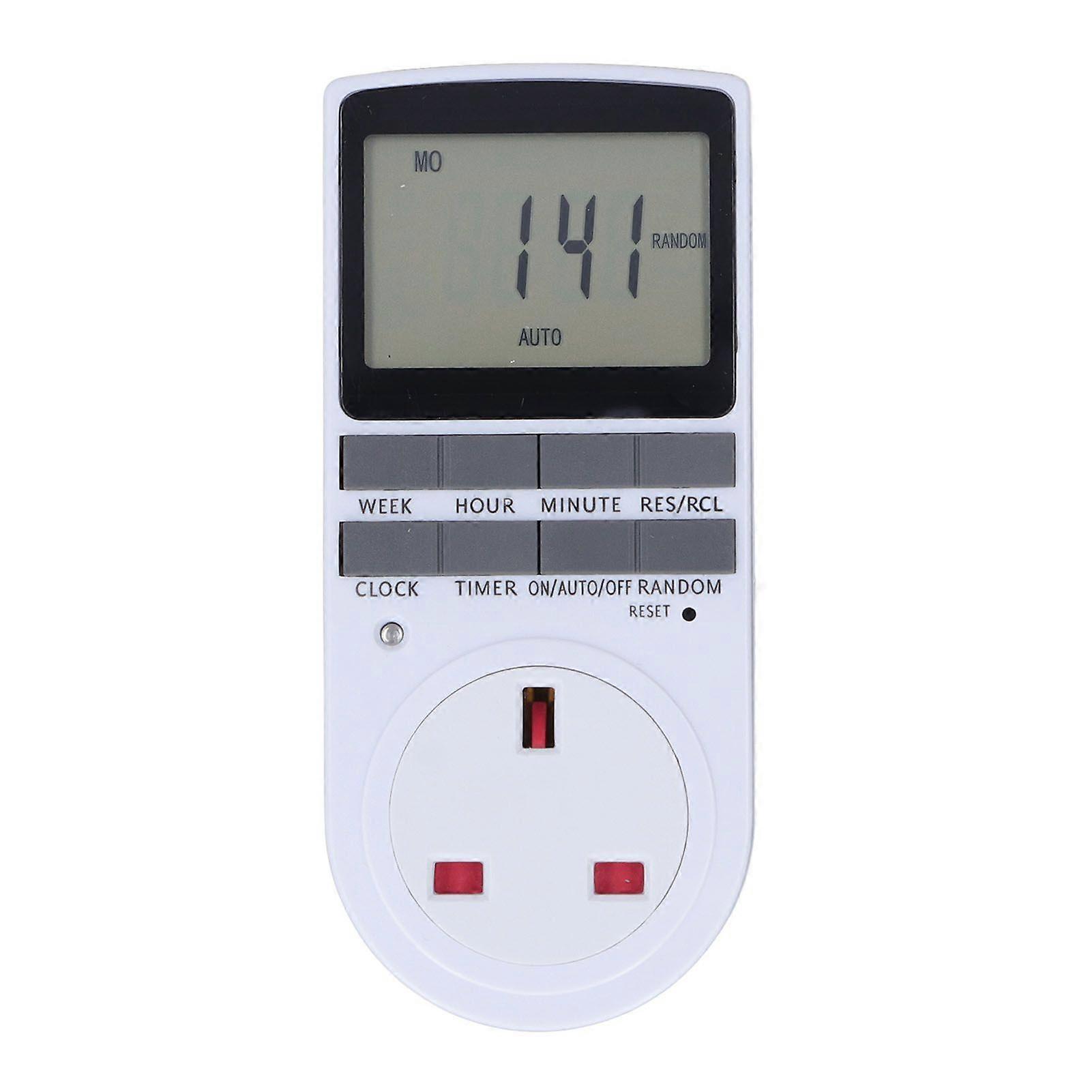 High quality  Large screen timer socket intelligent electronic timer switch